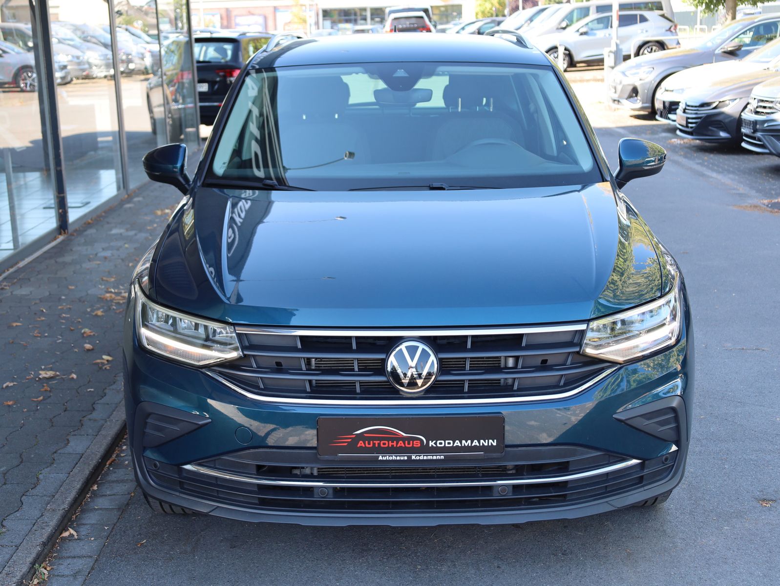 Volkswagen Tiguan 2024 г. Синий, пробег 46765 км