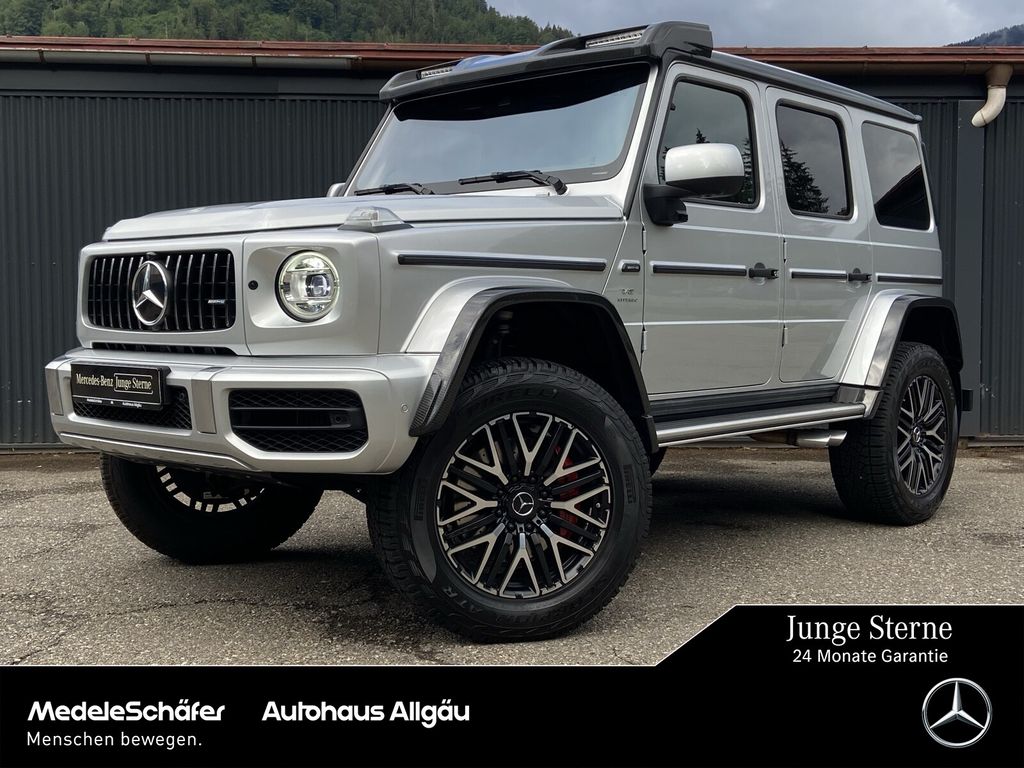 Mercedes-Benz G 63 AMG 2022 г. Серебристый, пробег 1195 км