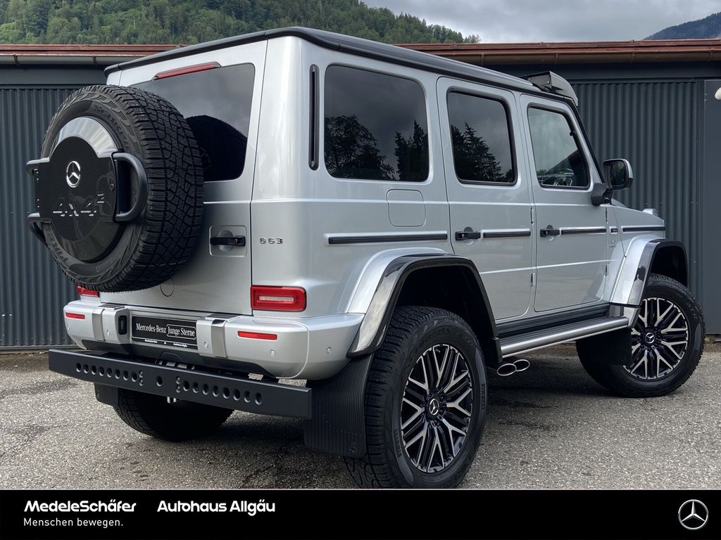 Mercedes-Benz G 63 AMG 2022 г. Серебристый, пробег 1195 км