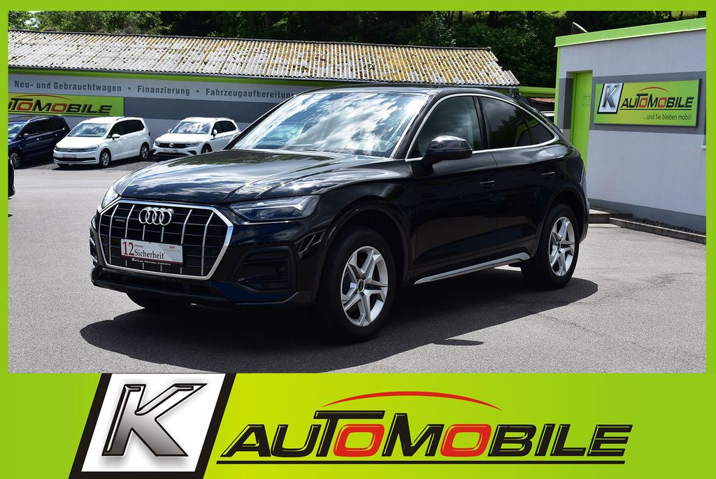 Audi Q5 2023 г. Чёрный, пробег 59986 км