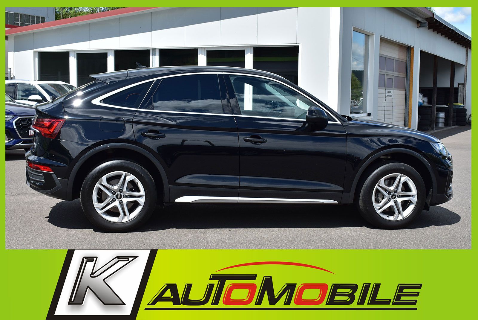 Audi Q5 2023 г. Чёрный, пробег 59986 км