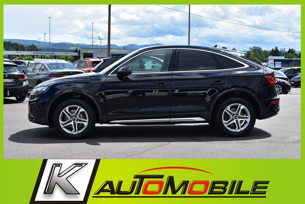 Audi Q5 2023 г. Чёрный, пробег 59986 км
