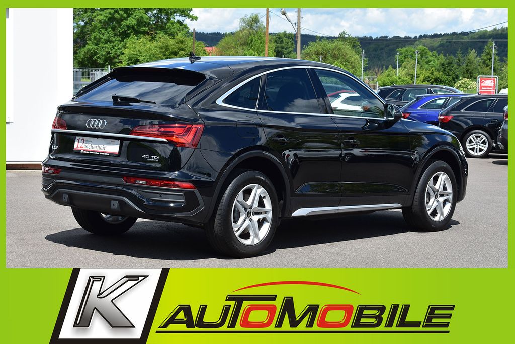 Audi Q5 2023 г. Чёрный, пробег 59986 км