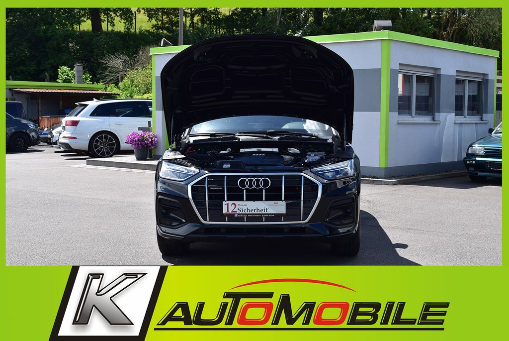 Audi Q5 2023 г. Чёрный, пробег 59986 км