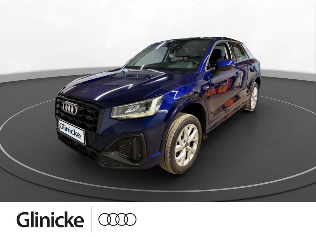 Audi Q2 2023 г. Синий, пробег 57500 км