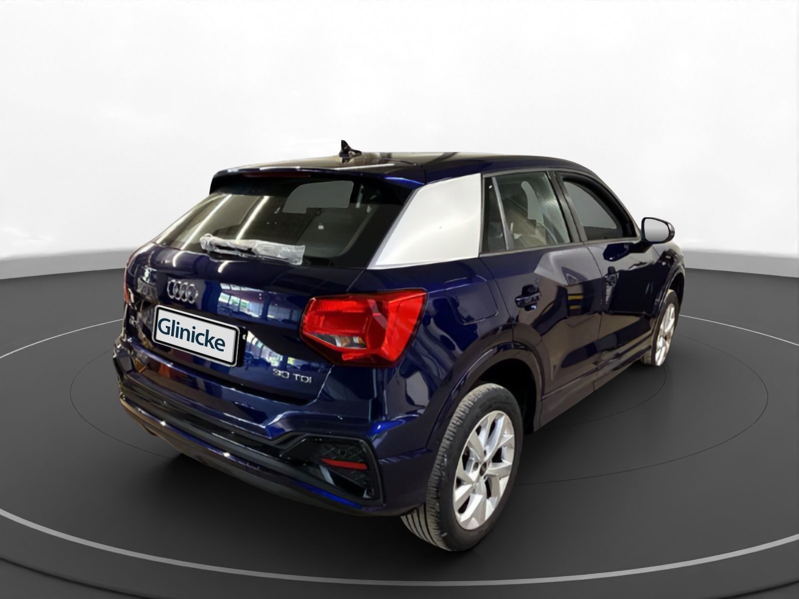 Audi Q2 2023 г. Синий, пробег 57500 км