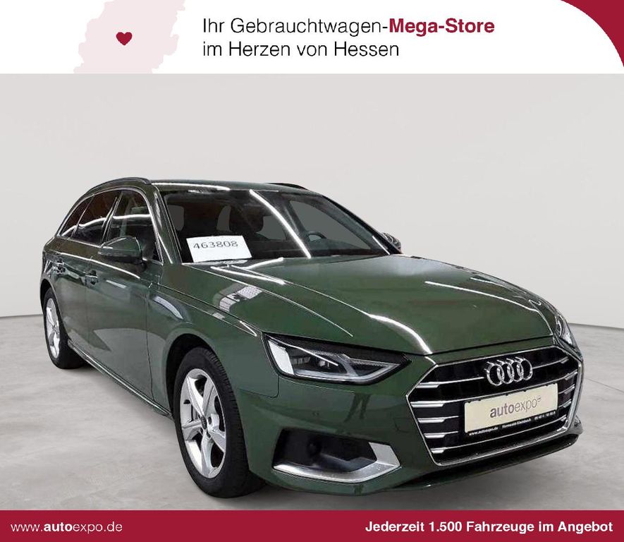 Audi A4 2024 г. Зелёный, пробег 33493 км