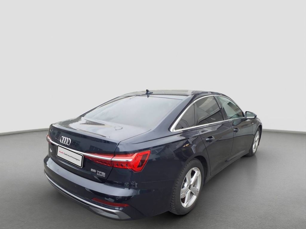 Audi A6 2024 г. Синий, пробег 17300 км