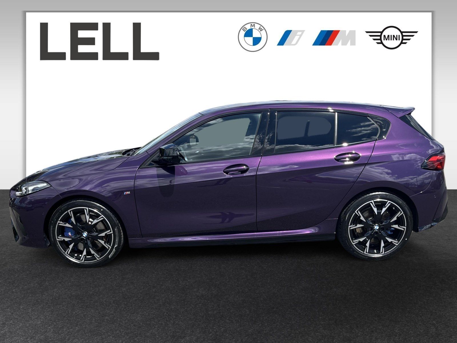 BMW M135 2025 г. Фиолетовый, пробег 17805 км