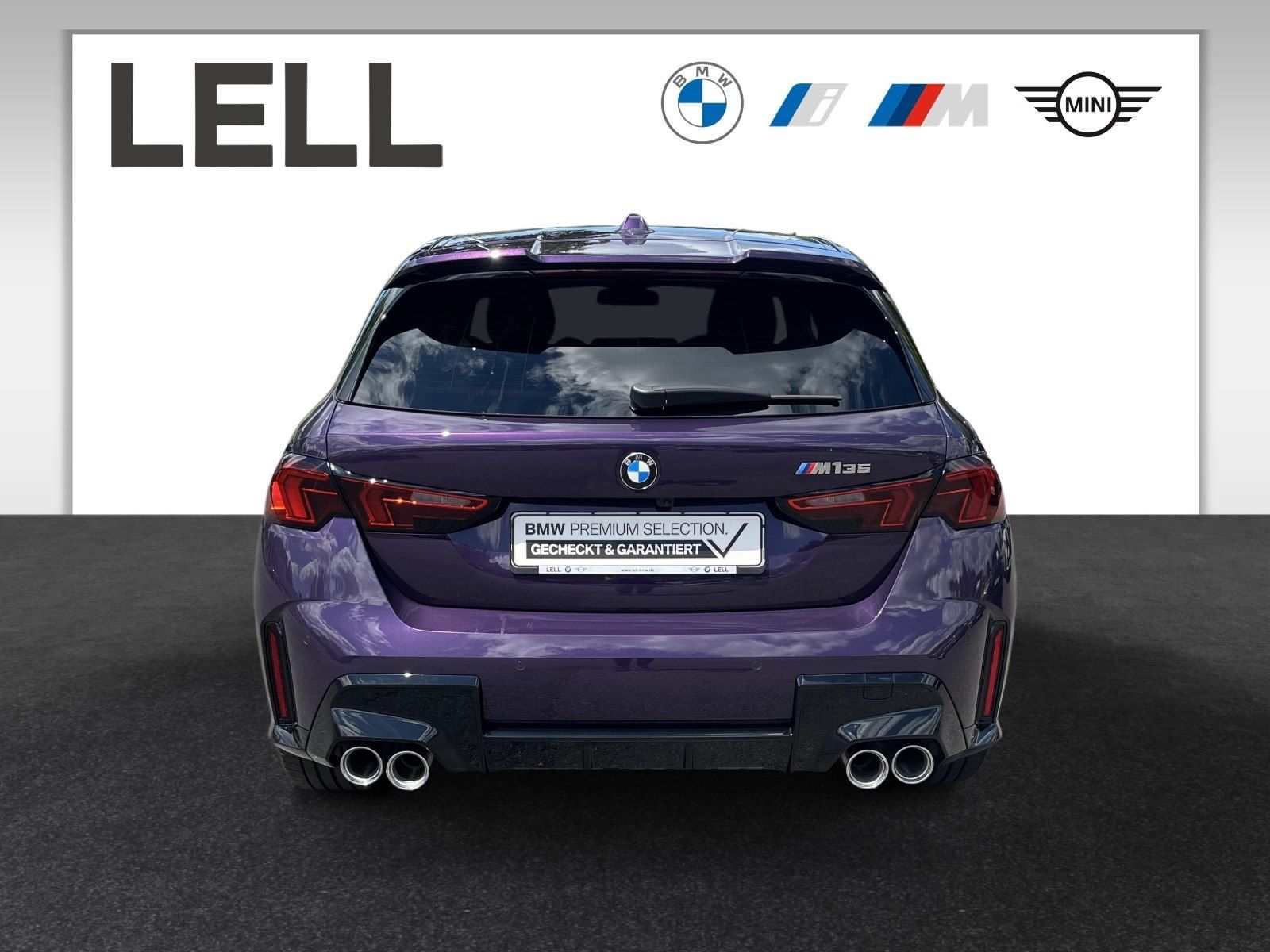 BMW M135 2025 г. Фиолетовый, пробег 17805 км