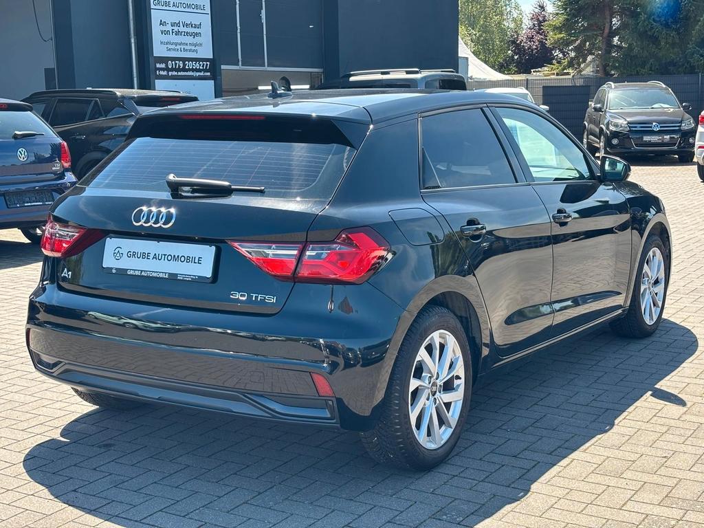 Audi A1 2023 г. Чёрный, пробег 28000 км