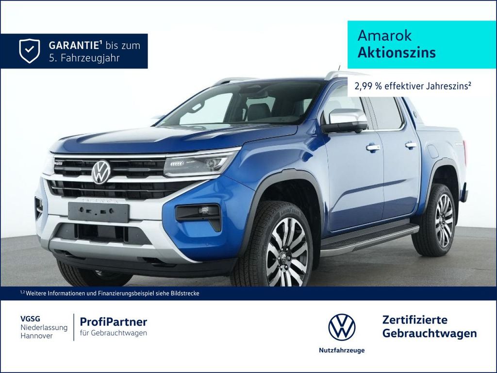 Volkswagen Amarok 2026 г. Синий, пробег 5551 км