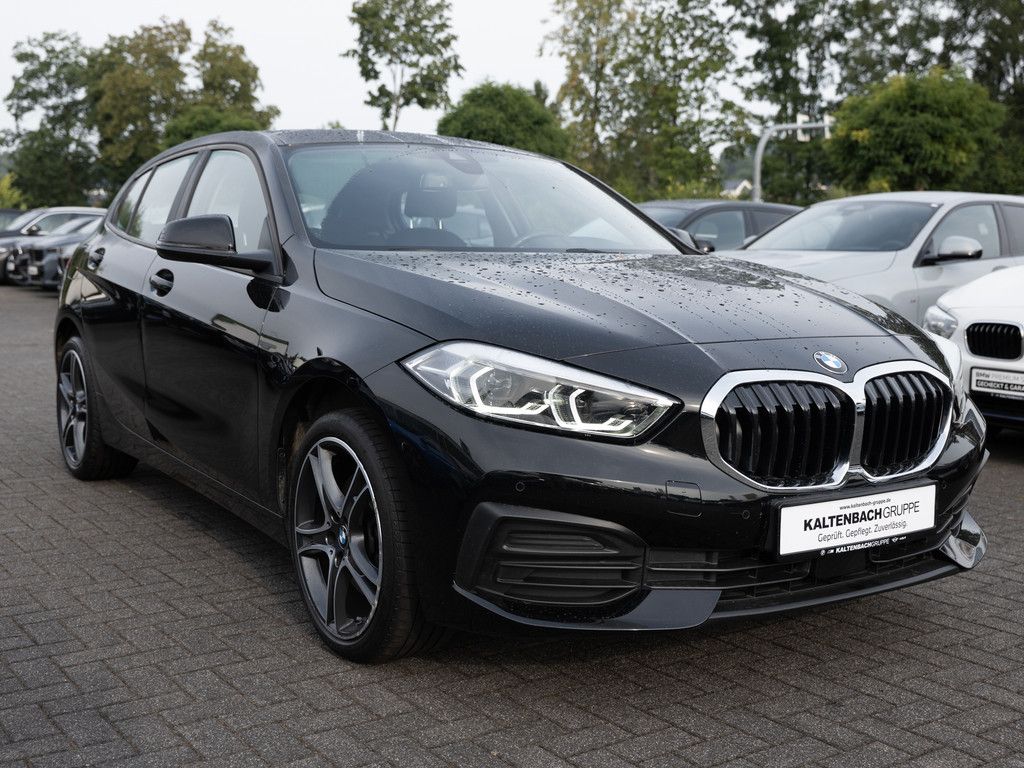 BMW 118 2023 г. Чёрный, пробег 35254 км