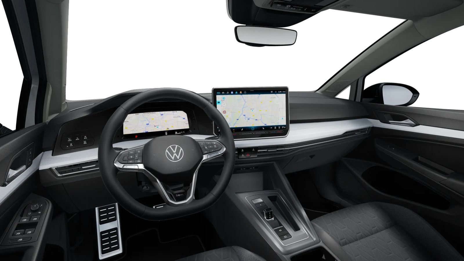 Volkswagen Golf 2025 г. Белый, пробег 25173 км