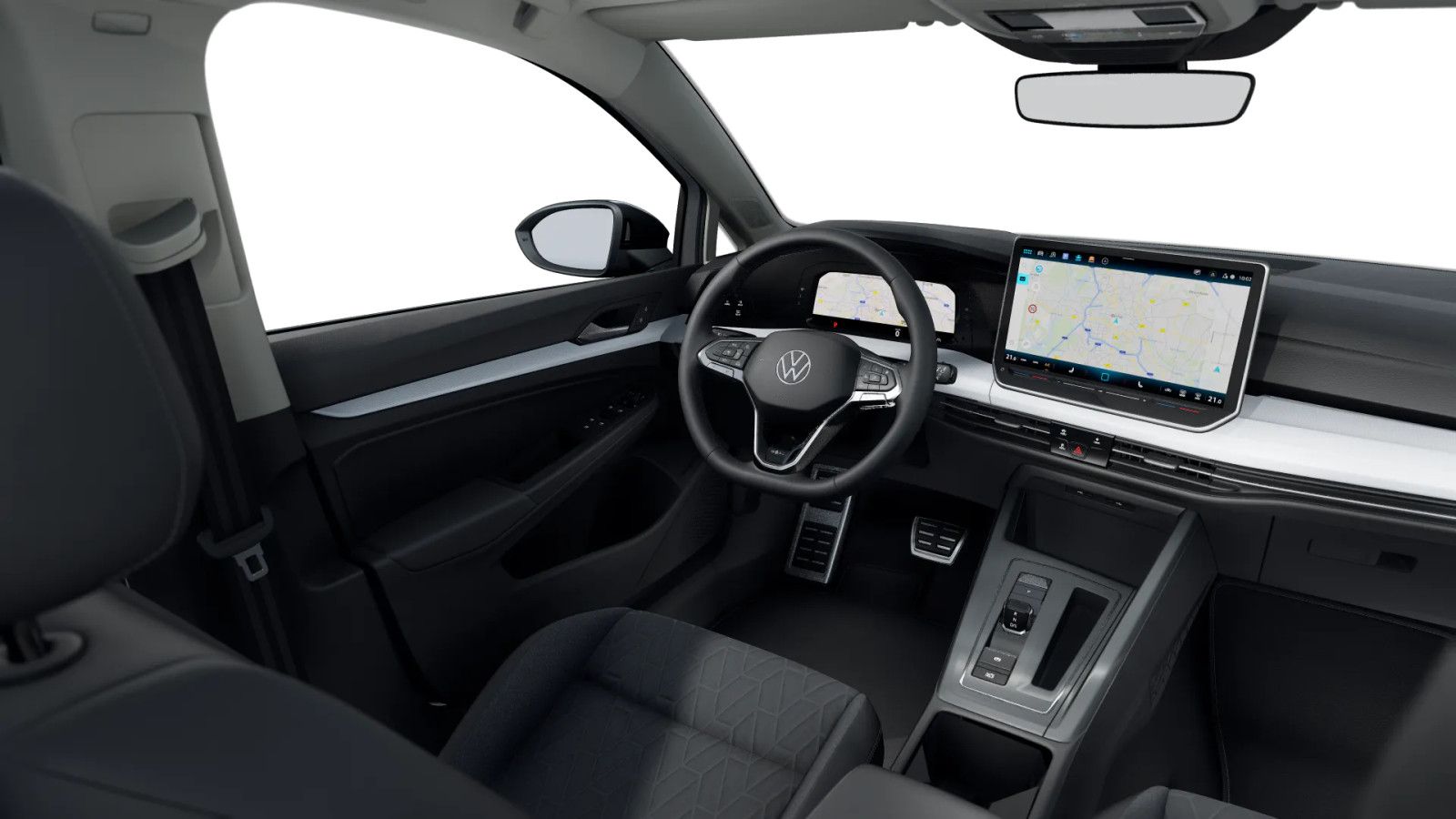 Volkswagen Golf 2025 г. Белый, пробег 25173 км
