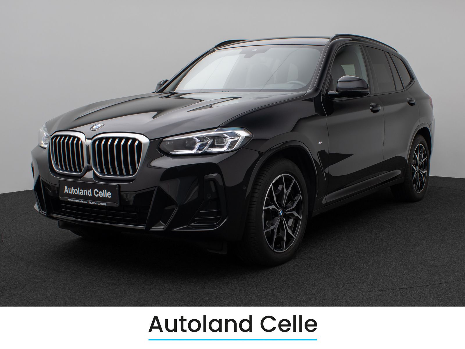 BMW X3 2023 г. Чёрный, пробег 55484 км