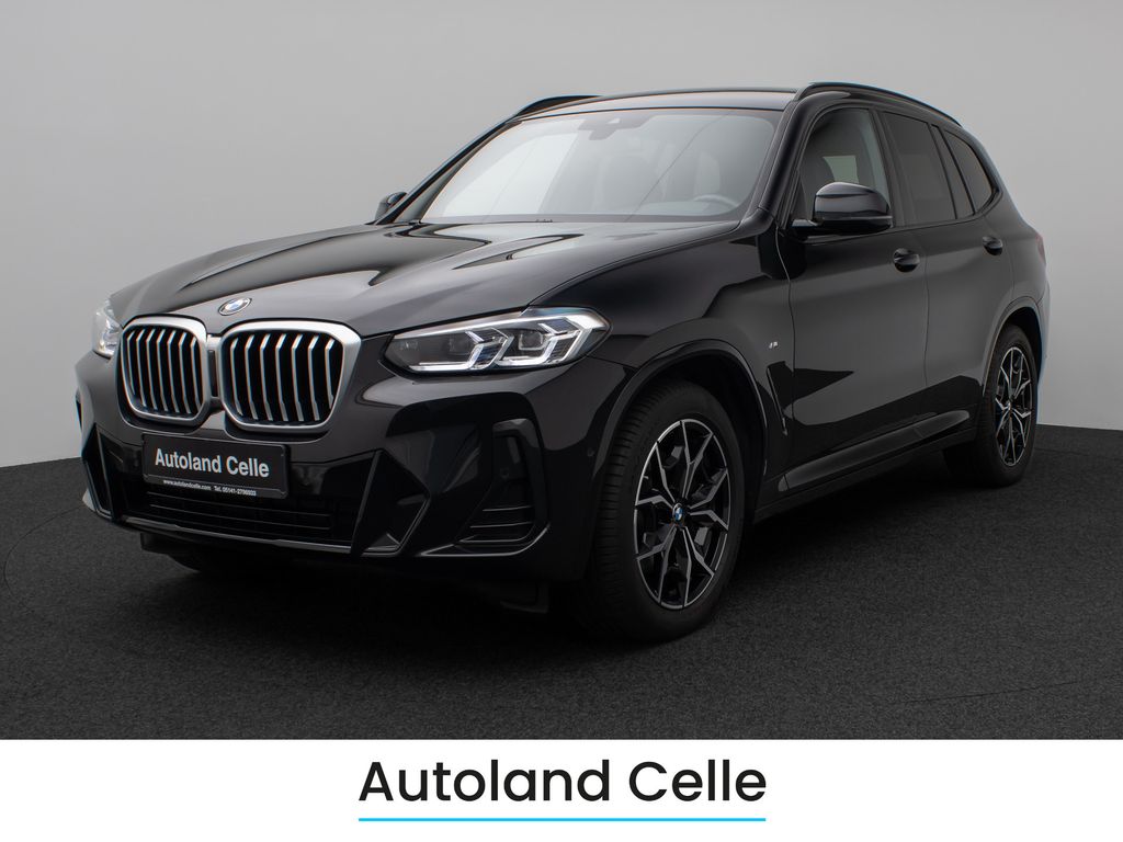 BMW X3 2023 г. Чёрный, пробег 55484 км