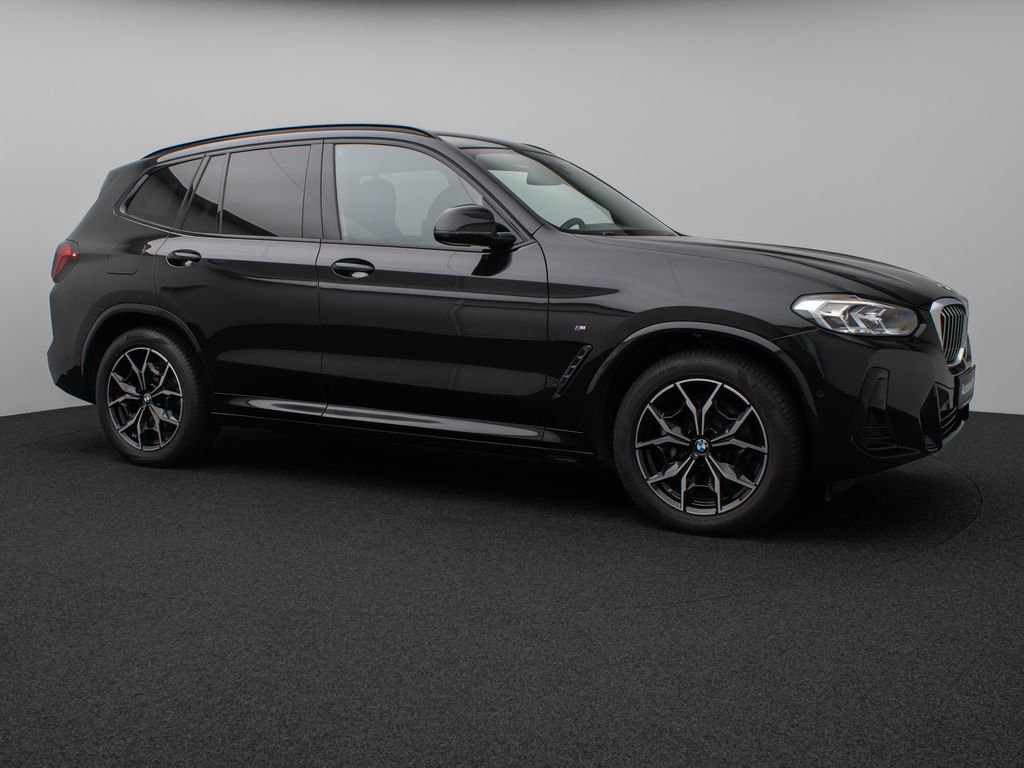 BMW X3 2023 г. Чёрный, пробег 55484 км