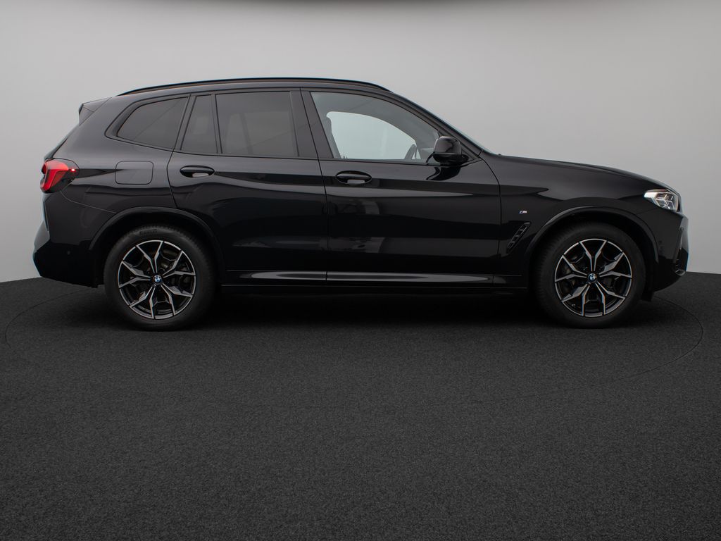 BMW X3 2023 г. Чёрный, пробег 55484 км
