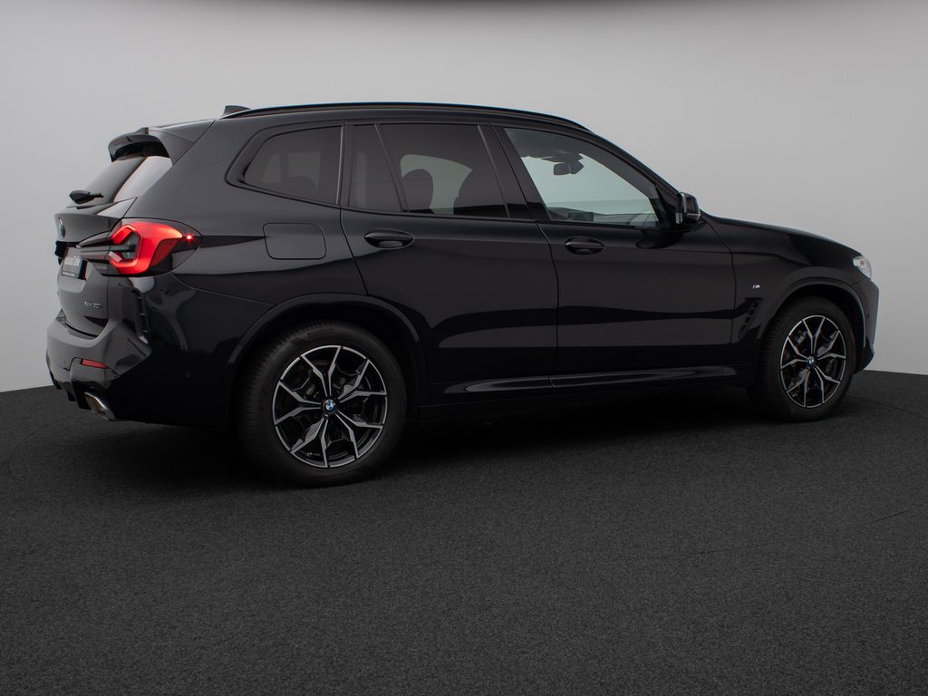 BMW X3 2023 г. Чёрный, пробег 55484 км