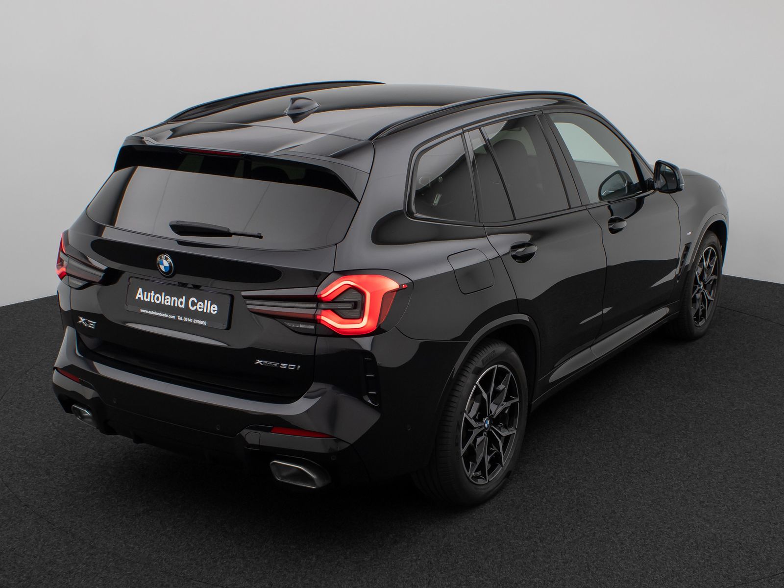BMW X3 2023 г. Чёрный, пробег 55484 км