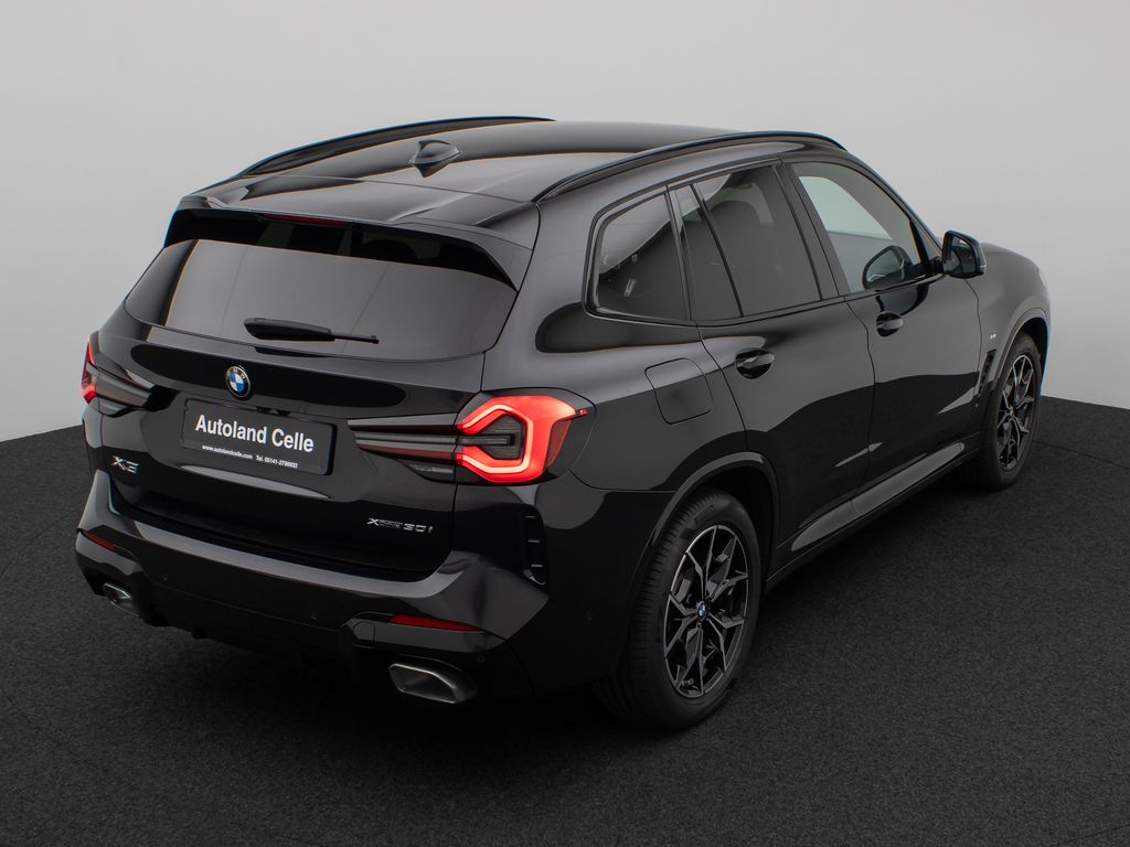 BMW X3 2023 г. Чёрный, пробег 55484 км