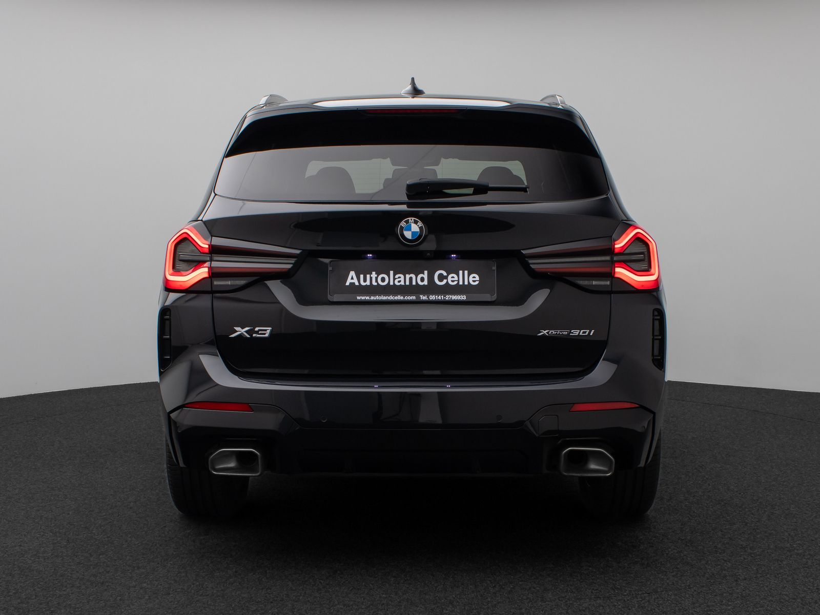 BMW X3 2023 г. Чёрный, пробег 55484 км