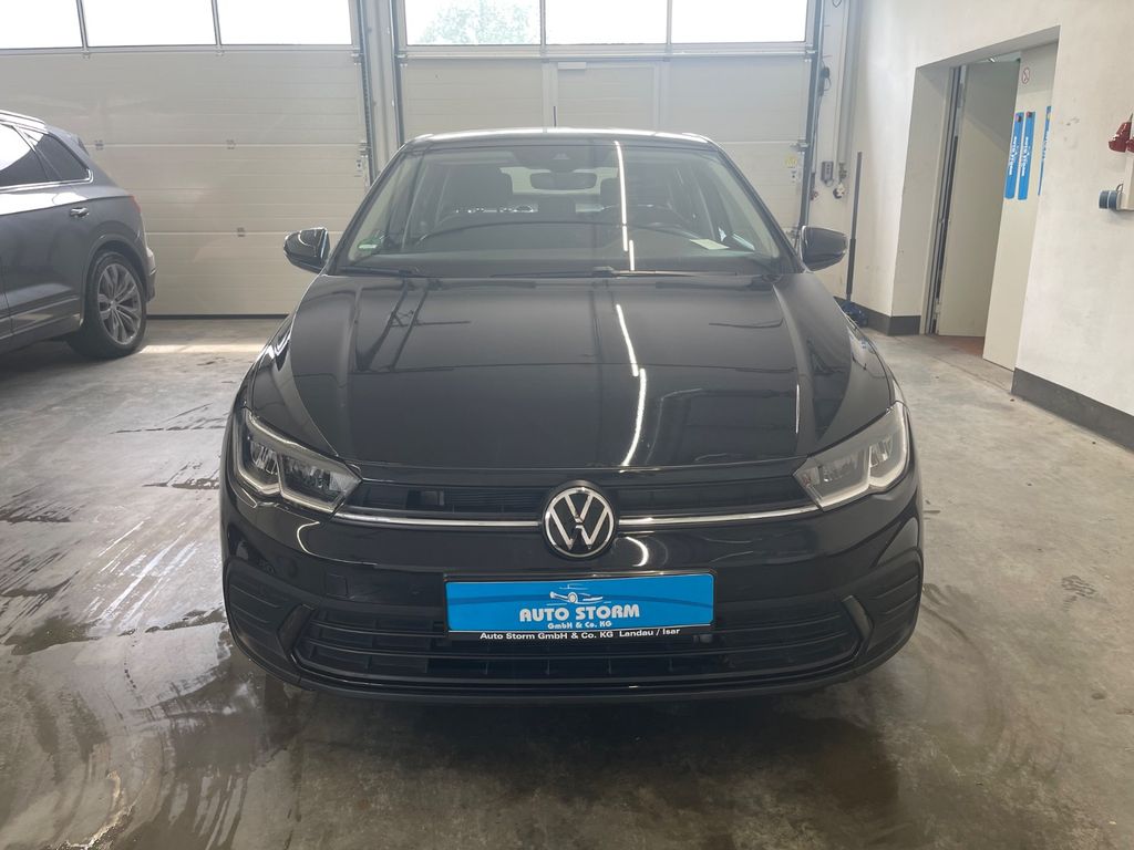 Volkswagen Polo 2022 г. Чёрный, пробег 34700 км