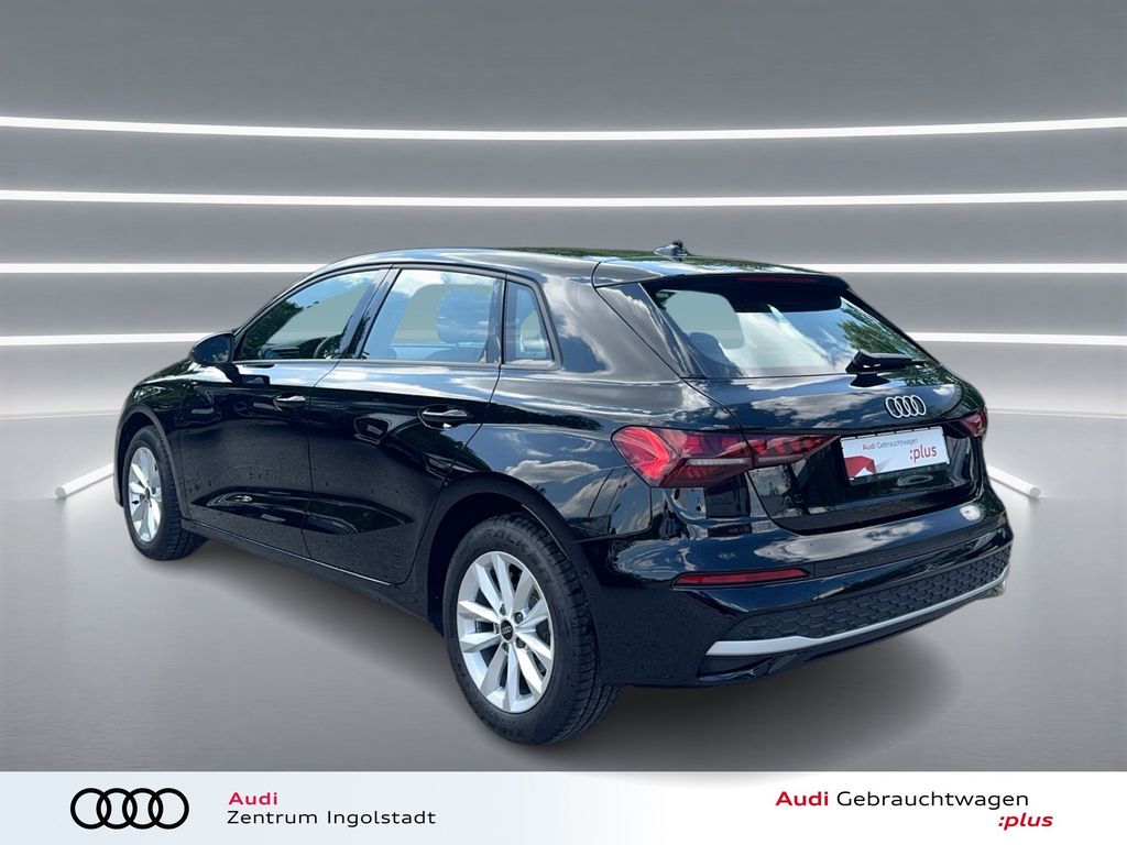 Audi A3 2025 г. Чёрный, пробег 31424 км