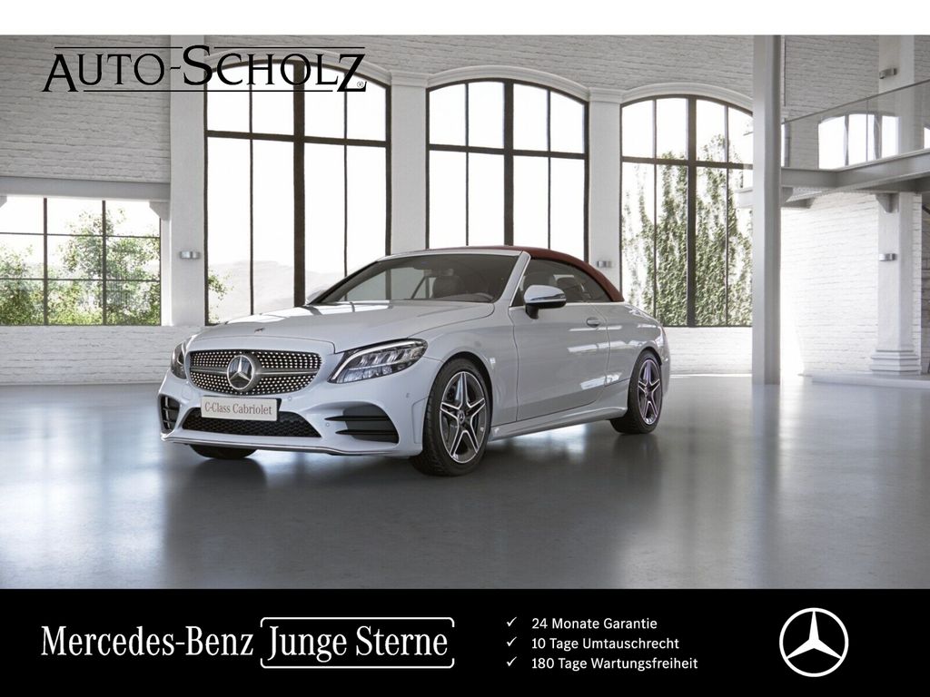 Mercedes-Benz C 180 2021 г. Белый, пробег 40384 км