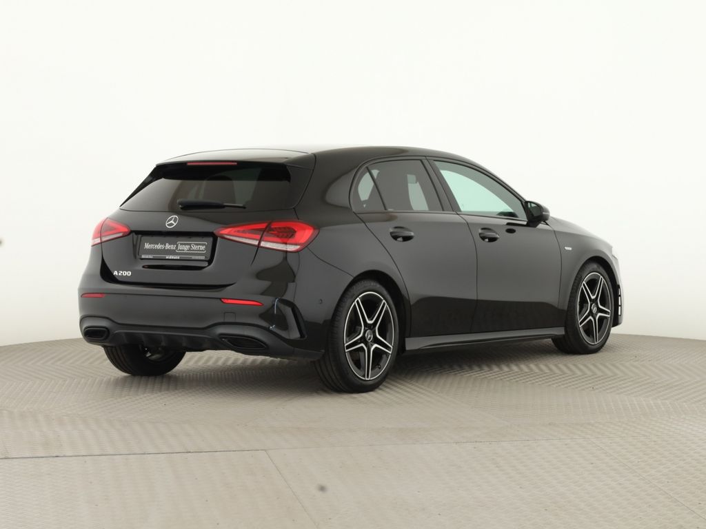 Mercedes-Benz A 200 2021 г. Чёрный, пробег 49436 км