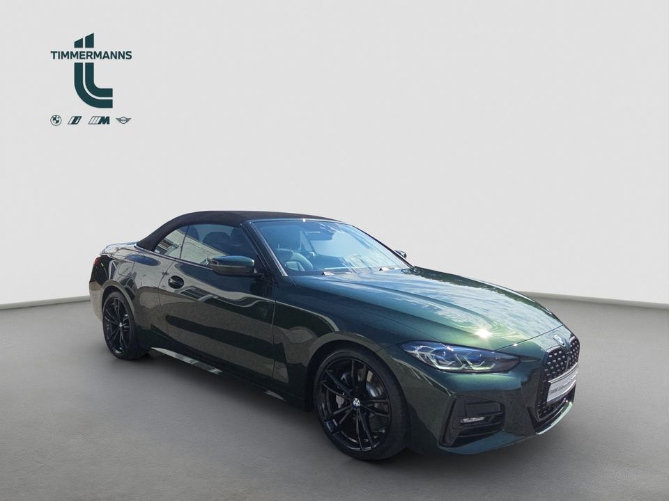 BMW 430 2022 г. Зелёный, пробег 17194 км