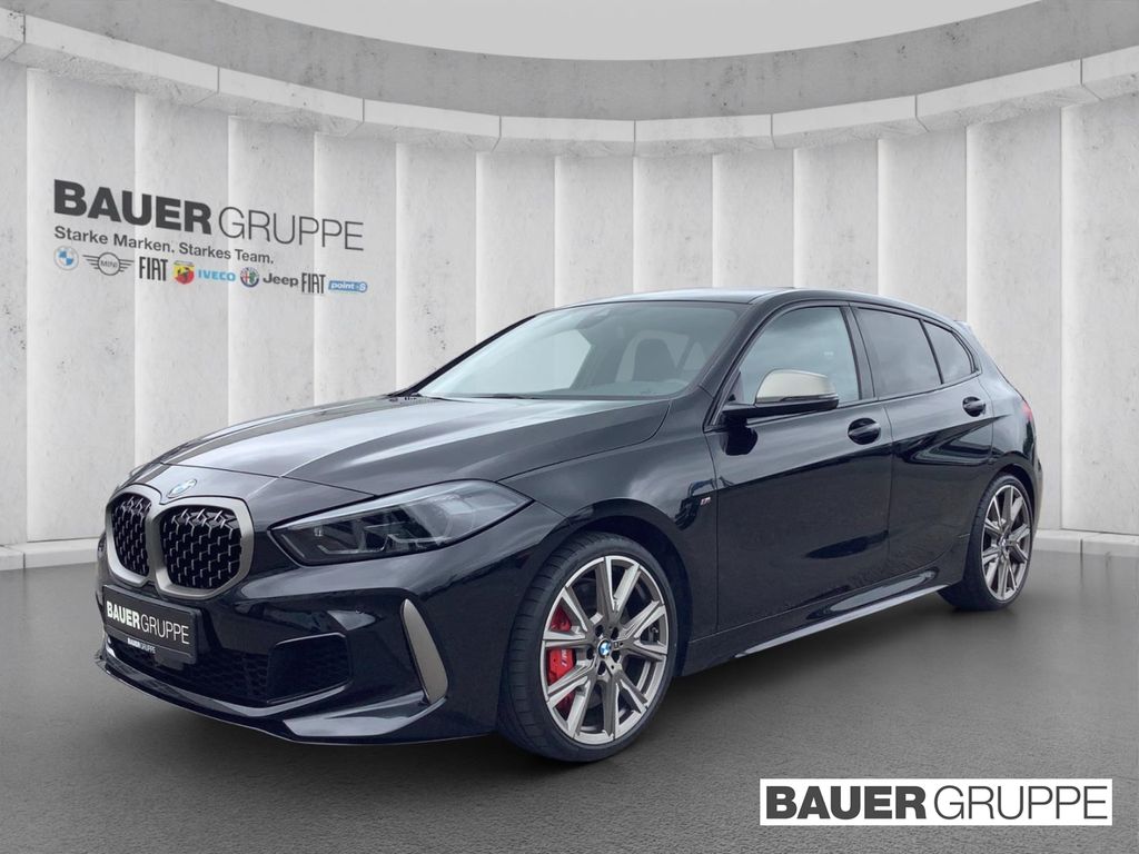 BMW M135 2022 г. Чёрный, пробег 44200 км