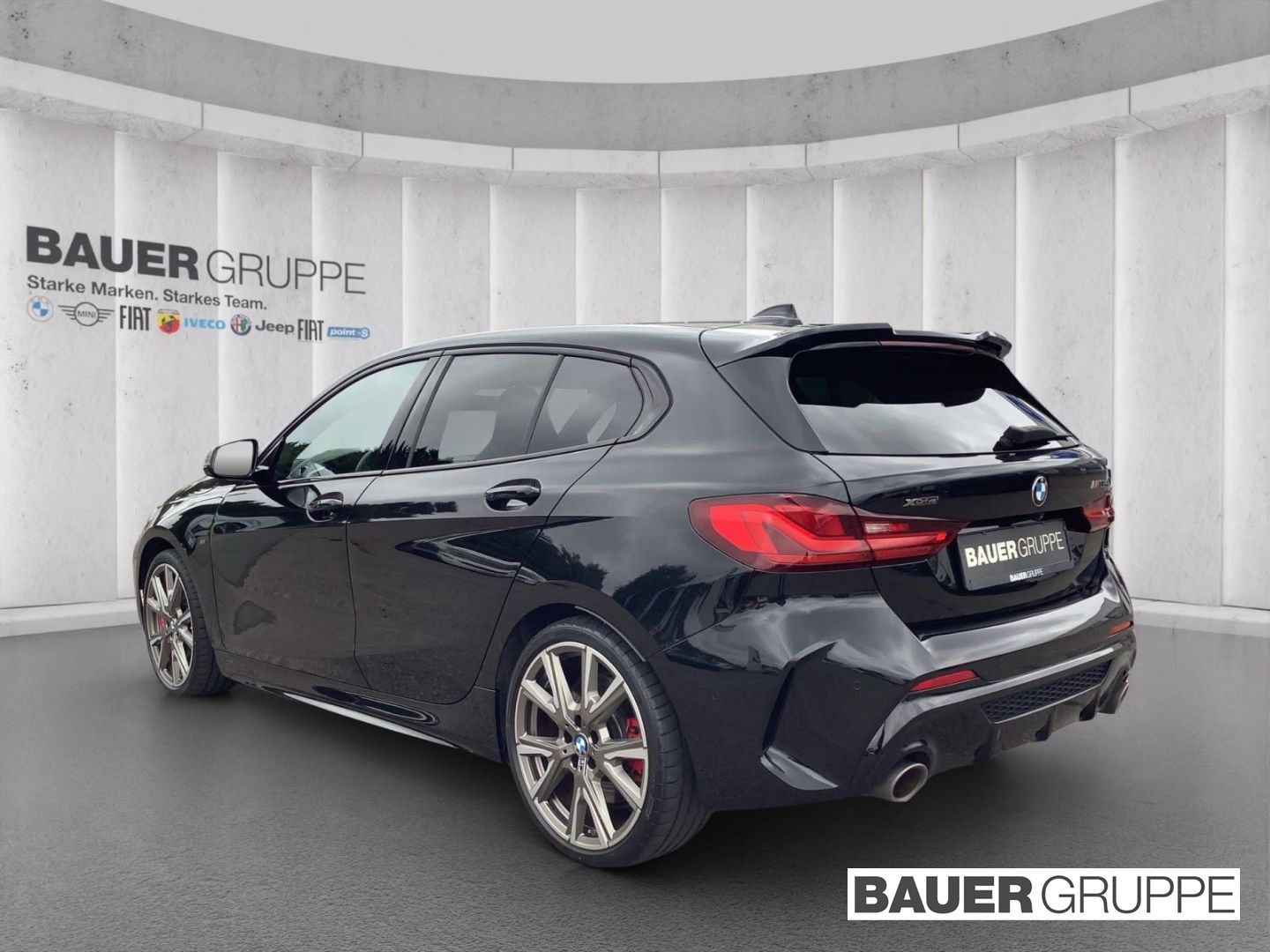 BMW M135 2022 г. Чёрный, пробег 44200 км