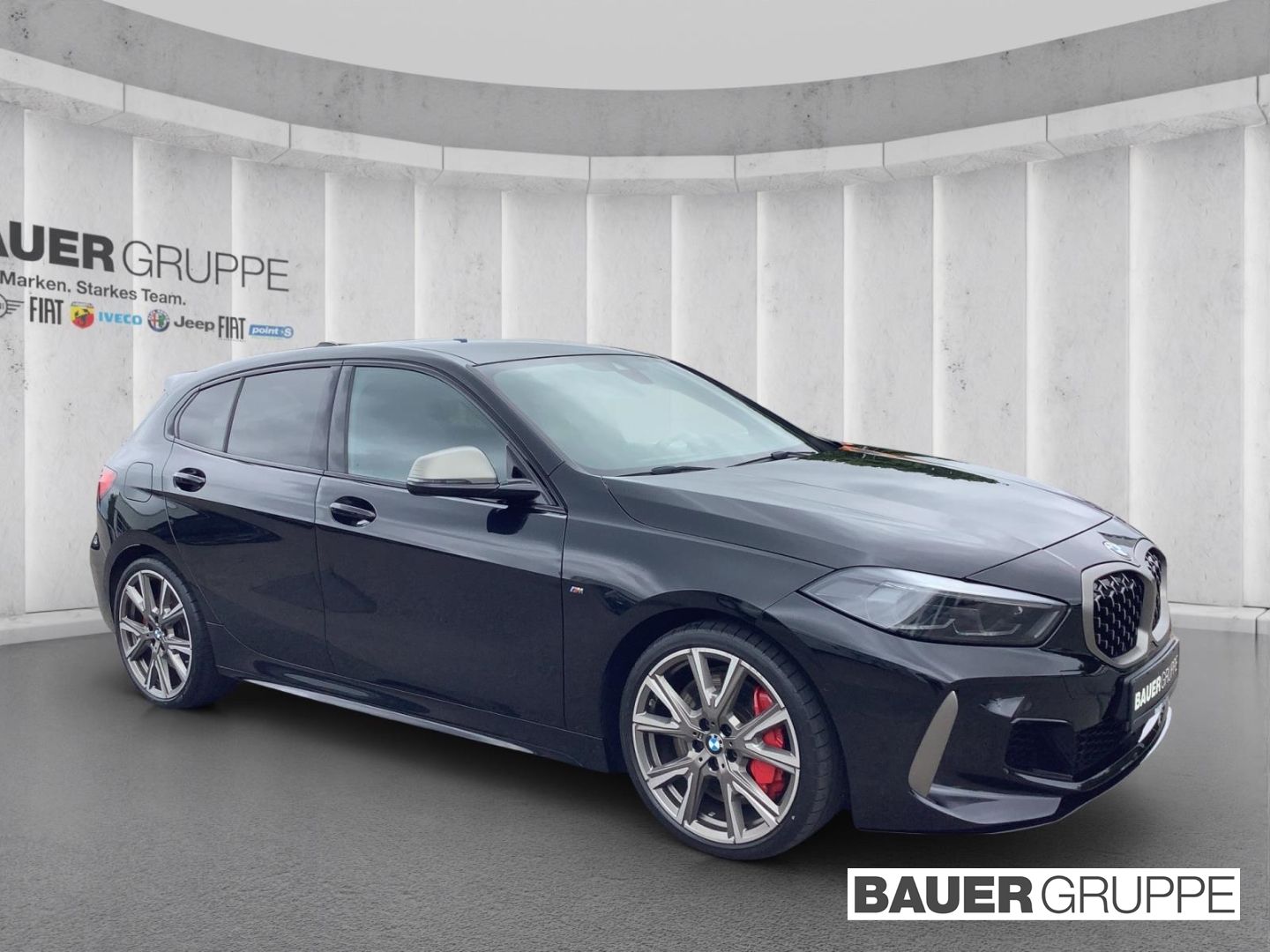 BMW M135 2022 г. Чёрный, пробег 44200 км