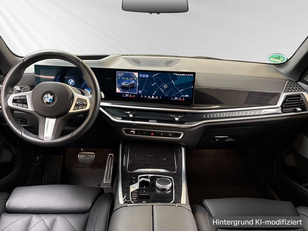BMW X5 2025 г. Зелёный, пробег 13900 км