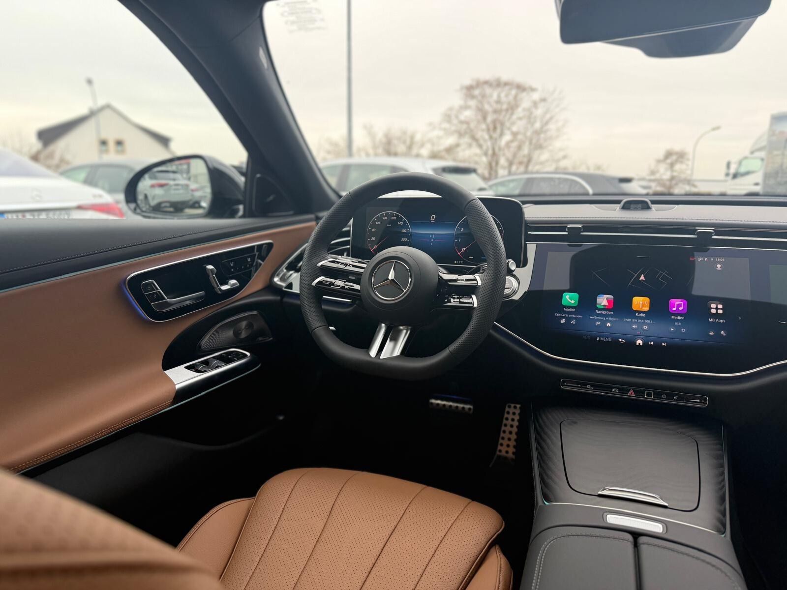Mercedes-Benz E 200 2026 г. Чёрный, пробег 9444 км