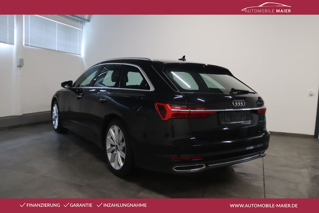 Audi A6 2023 г. Чёрный, пробег 45100 км