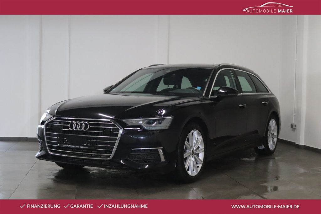 Audi A6 2023 г. Чёрный, пробег 45100 км