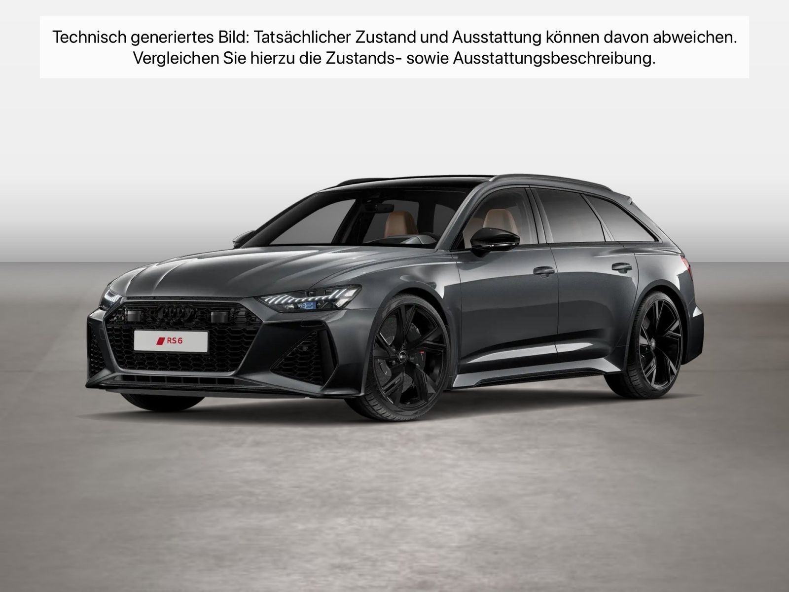 Audi RS6 2023 г. Серый, пробег 54147 км