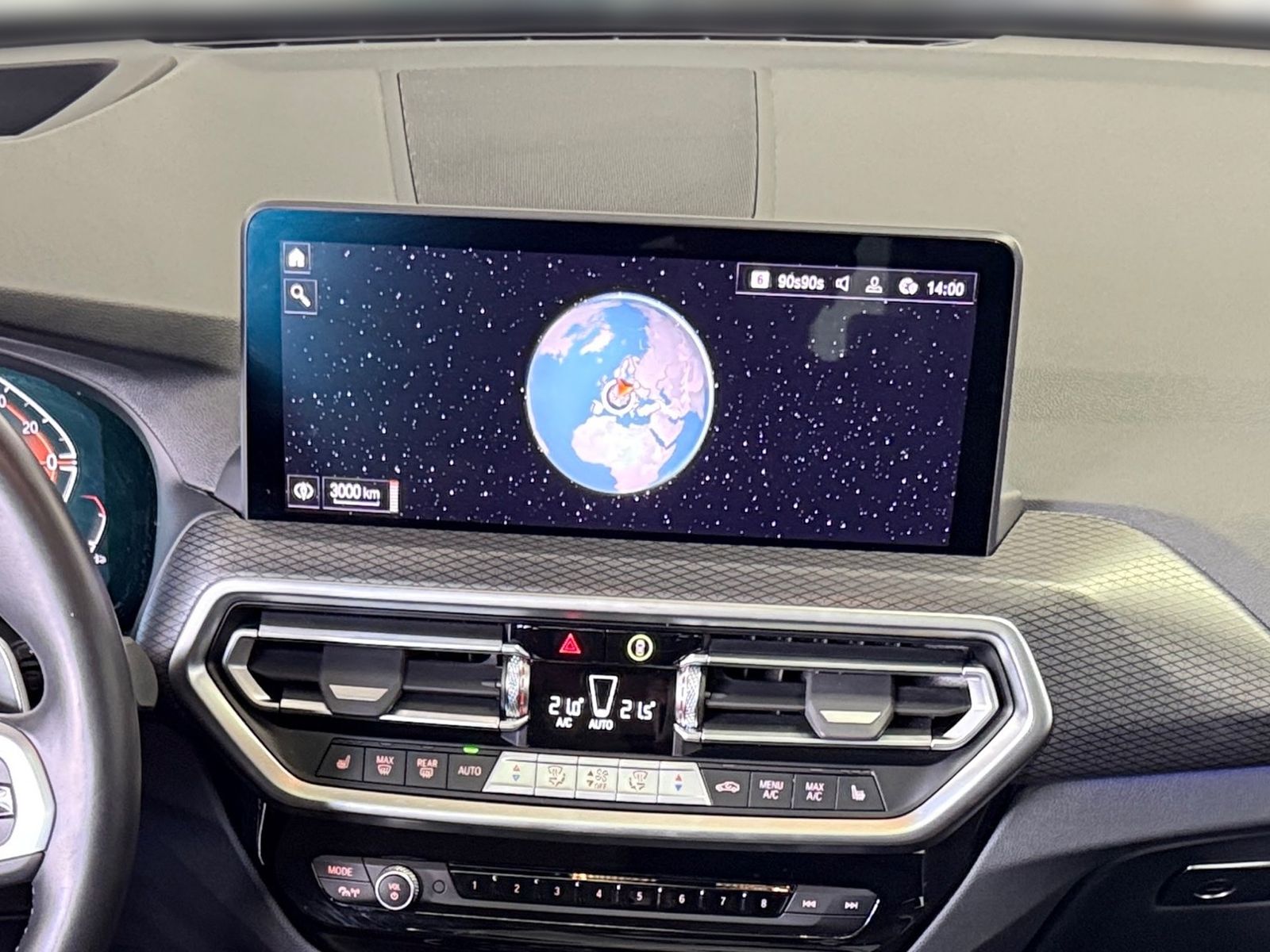 BMW X3 2023 г. Чёрный, пробег 54400 км