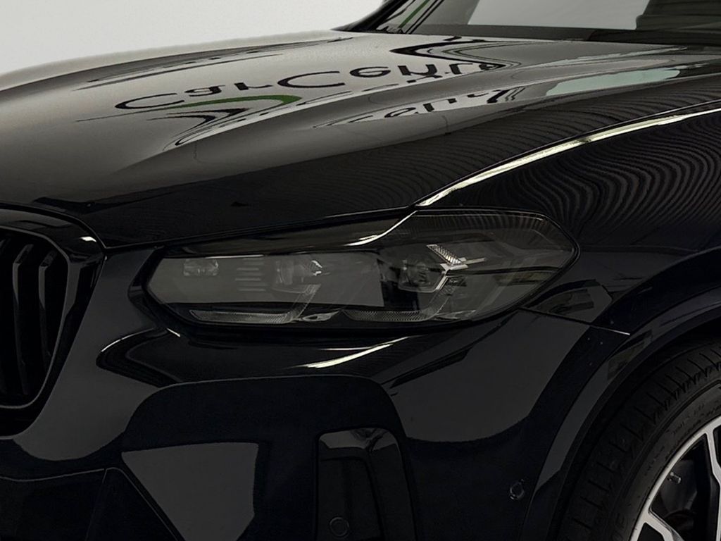BMW X3 2023 г. Чёрный, пробег 54400 км