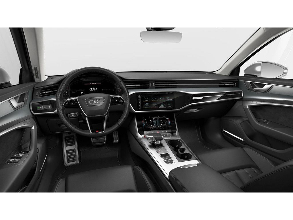 Audi S6 2022 г. Чёрный, пробег 43394 км