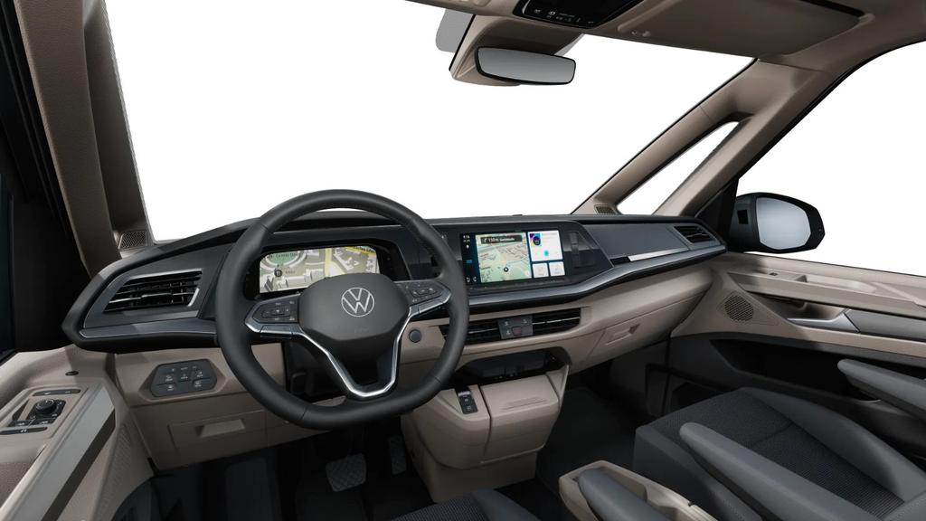 Volkswagen T7 MULTIVAN 2024 г. Серебристый, пробег 32000 км