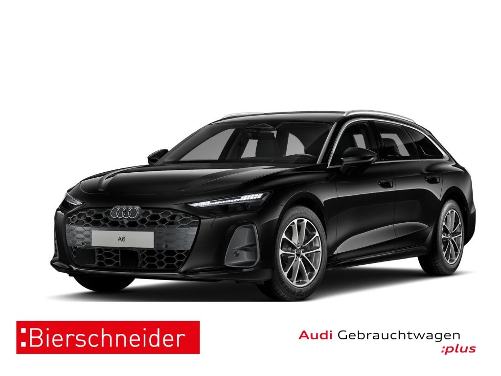 Audi A6 2025 г. Чёрный, пробег 17880 км