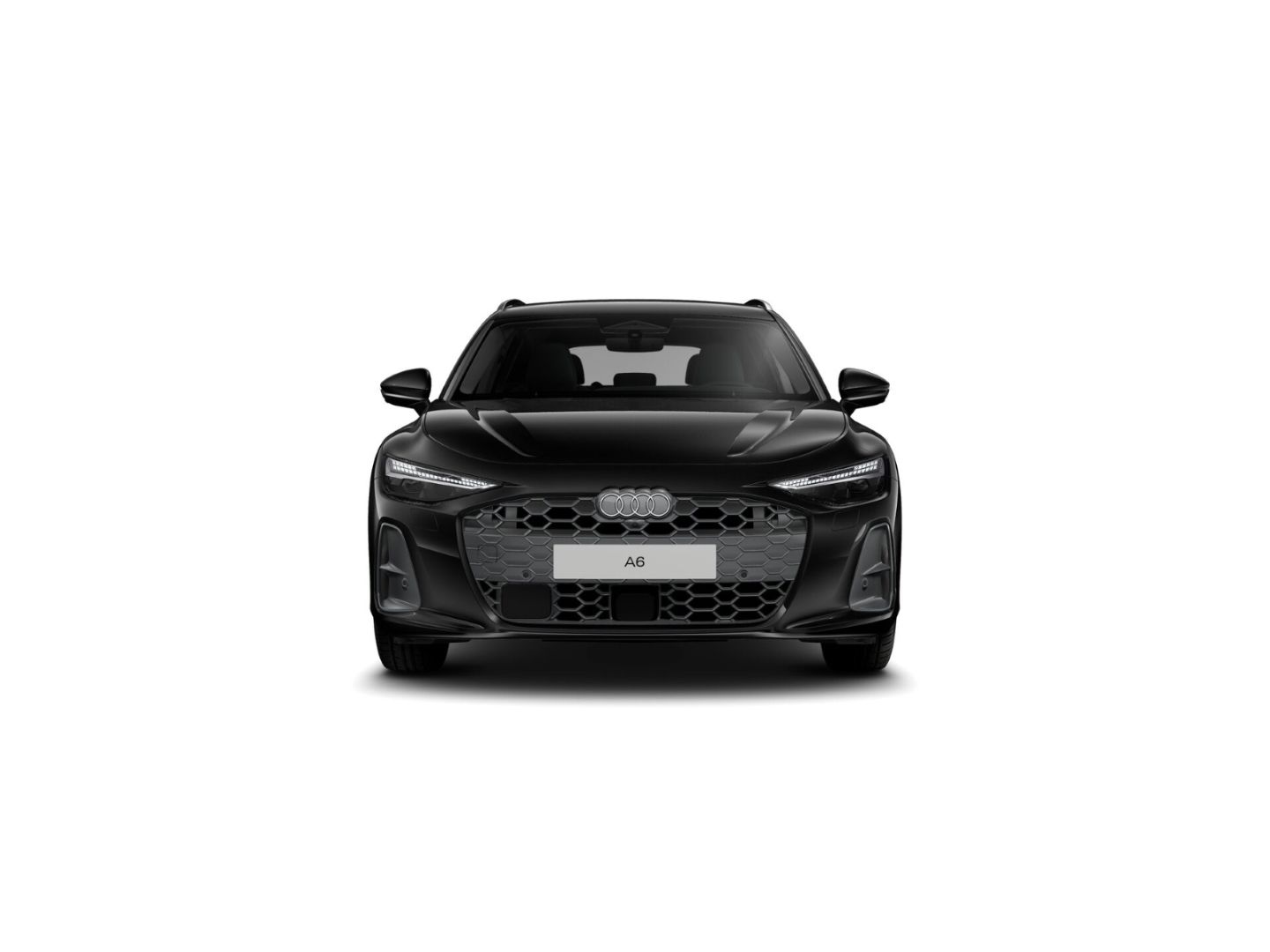 Audi A6 2025 г. Чёрный, пробег 17880 км