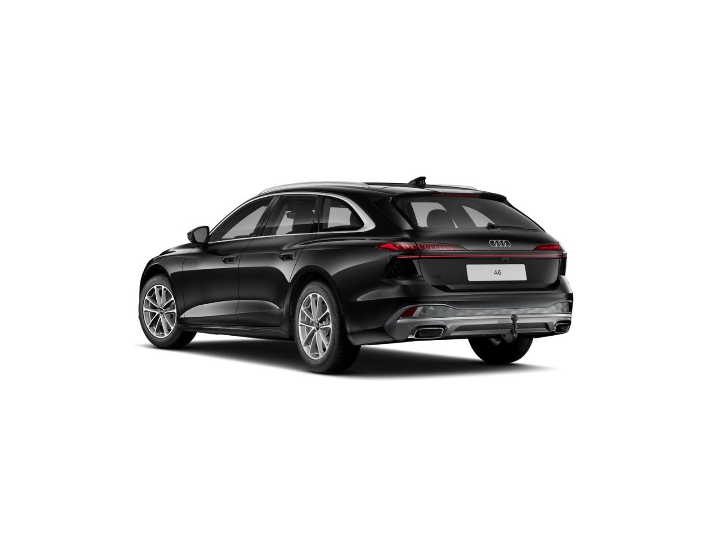 Audi A6 2025 г. Чёрный, пробег 17880 км