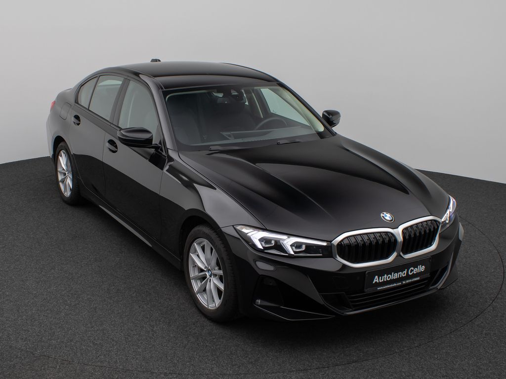 BMW 318 2024 г. Чёрный, пробег 46017 км