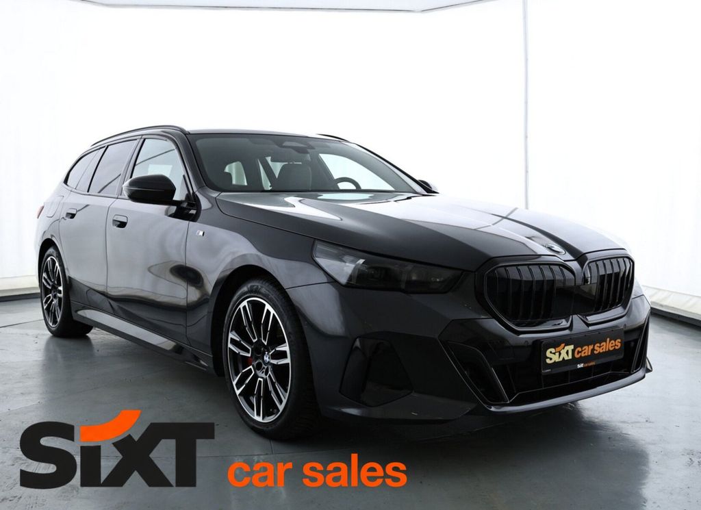 BMW 540 2025 г. Чёрный, пробег 30734 км