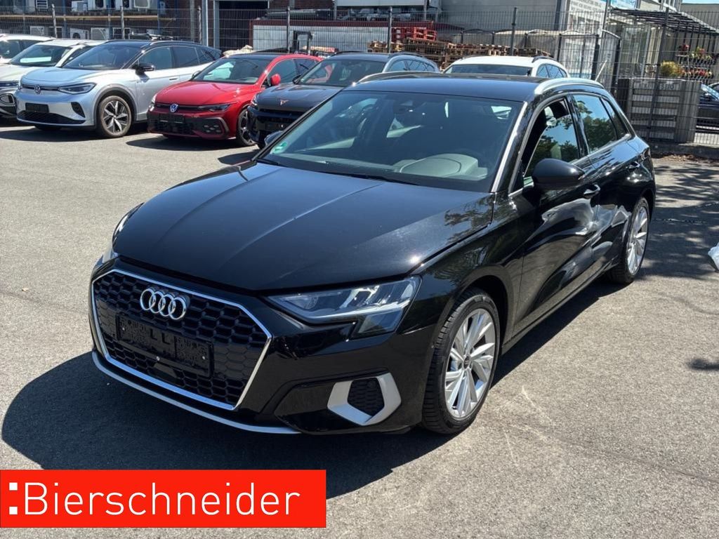 Audi A3 2022 г. Чёрный, пробег 43250 км